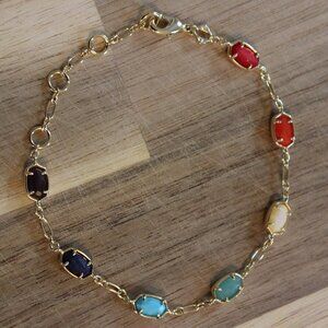 Kendra Scott Emilie Gold Link Bracelet in Primary Mix